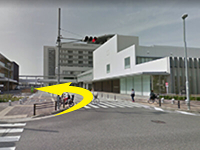 名古屋北歯科保健医療センターの周辺道路の詳細写真3